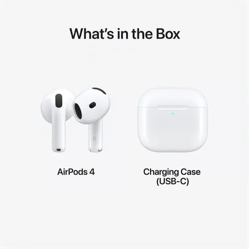 Headphones Apple Airpods 4 ANC (Active Noice Cancellation) / MXP93ZE/A